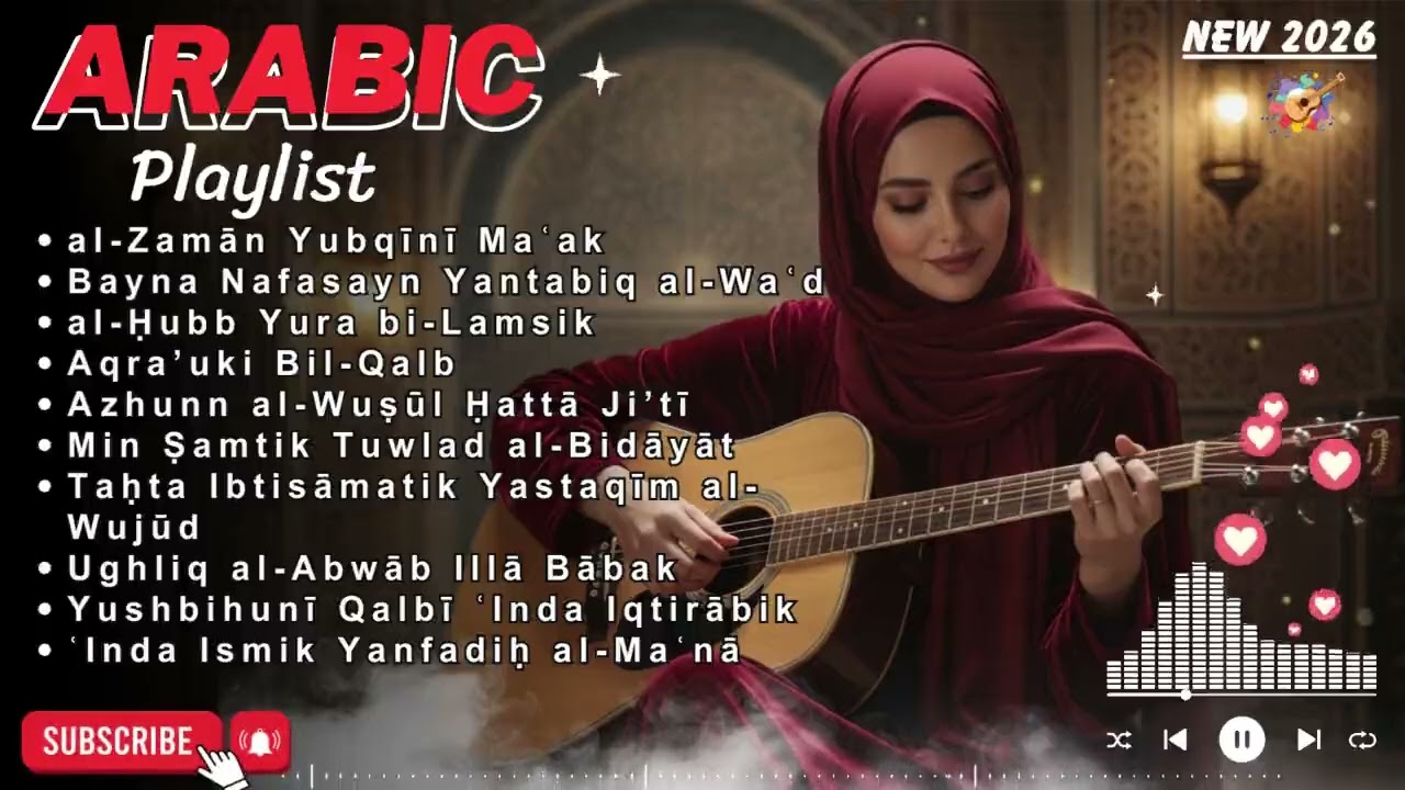 Romantic Arabic Chill Vibes 🌙 | Soft Love Songs for Late Nights