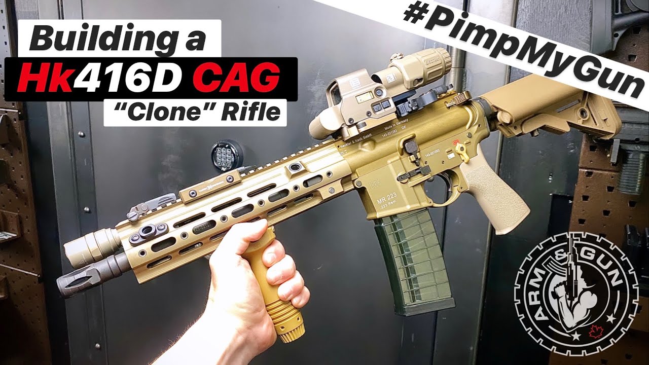 Hk 416D CAG Clone Rifle | PimpMyGun | The Rifle Used by Elite Delta Force's 