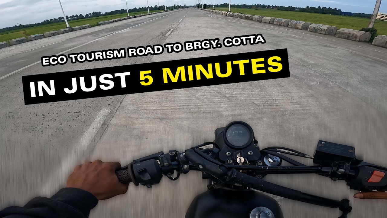 Eco Tourism Road to Brgy. Cotta in just 5 minutes.