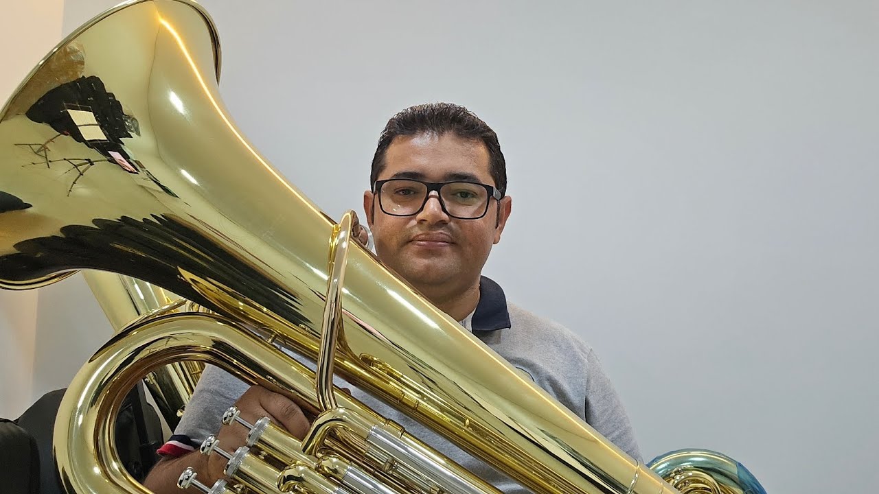 Teste ( Review ) tuba Harmonics Hbb 332l uma das mais acessíveis do Mercado ( sib - 3 pistos )