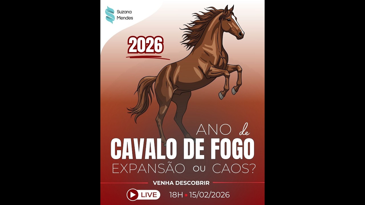 Ano do Cavalo de Fogo - Zodíaco Chinês