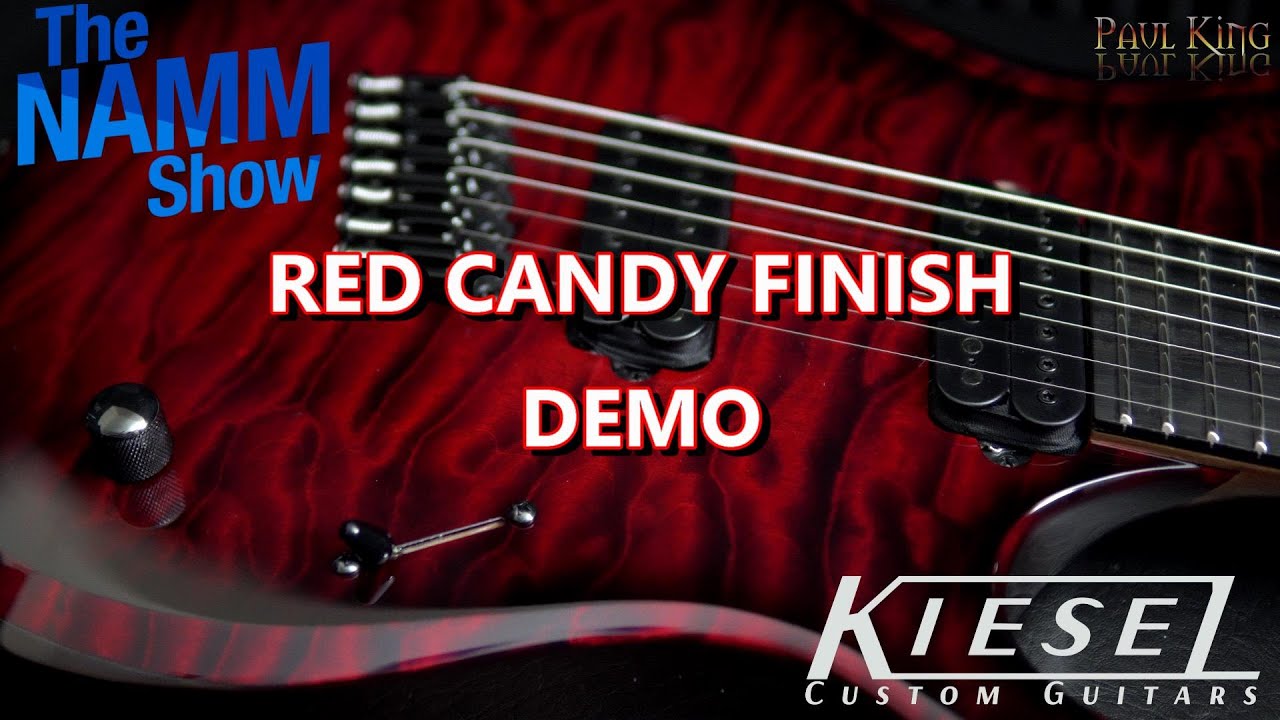 Kiesel KM7 guitar - 70th Anniversary, Featured At The NAMM 2020 - Demo // 4K