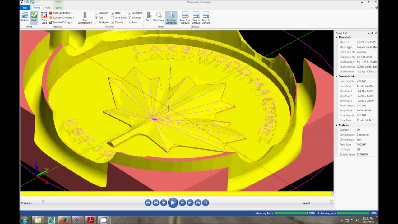 LET'S MACHINE: CNC BRONZE CHALLENGE COINS