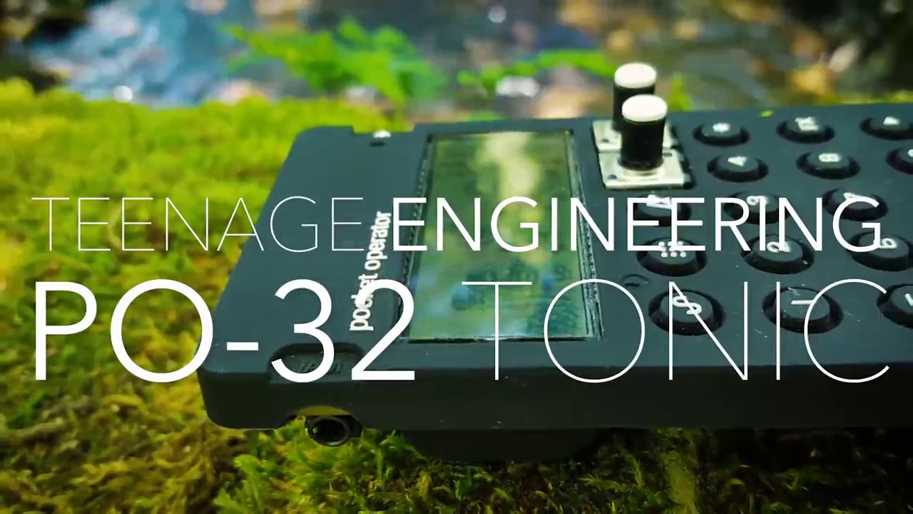 Teenage Engineering PO-32 - Recorded at Hawk Bridge