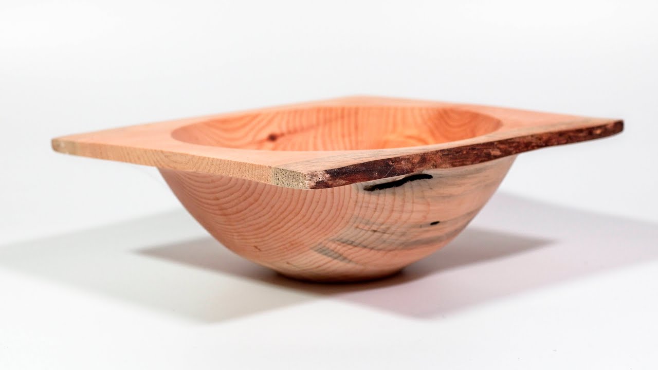 Woodturning - Square Bowl