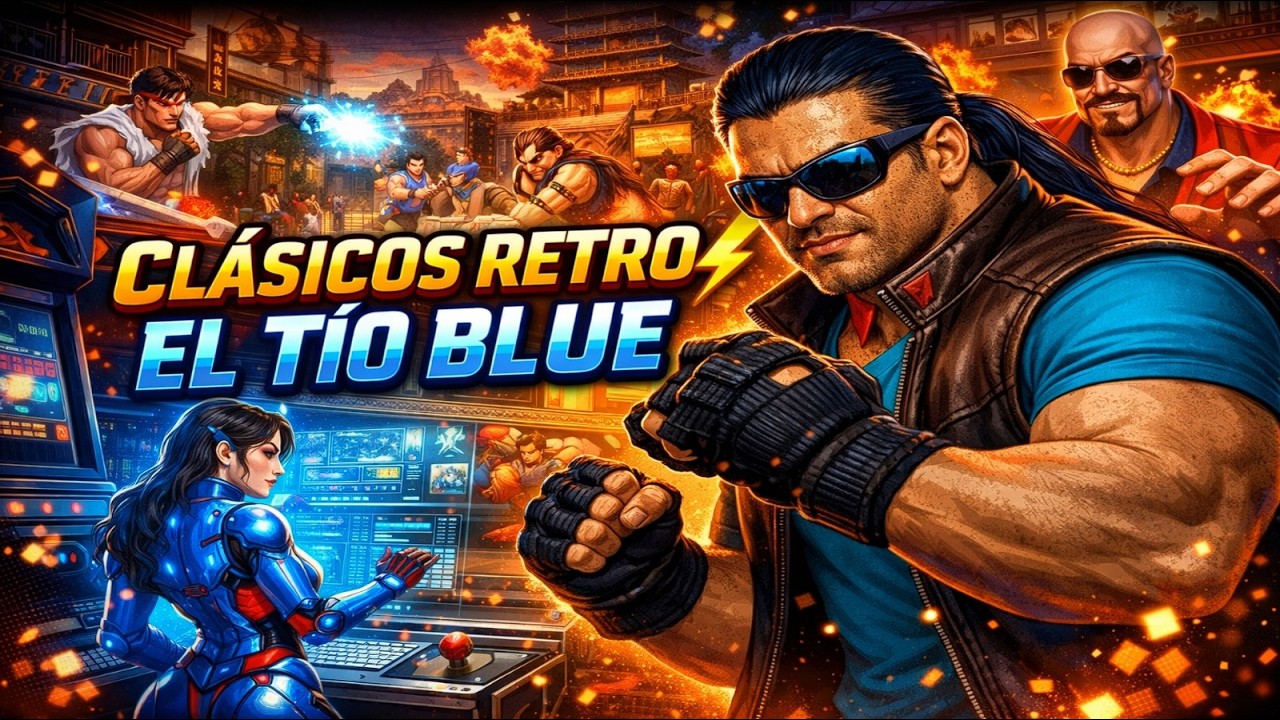 🏆 CLÁSICOS RETRO ⚡ El Tío Blue entra a la Arena Arcade