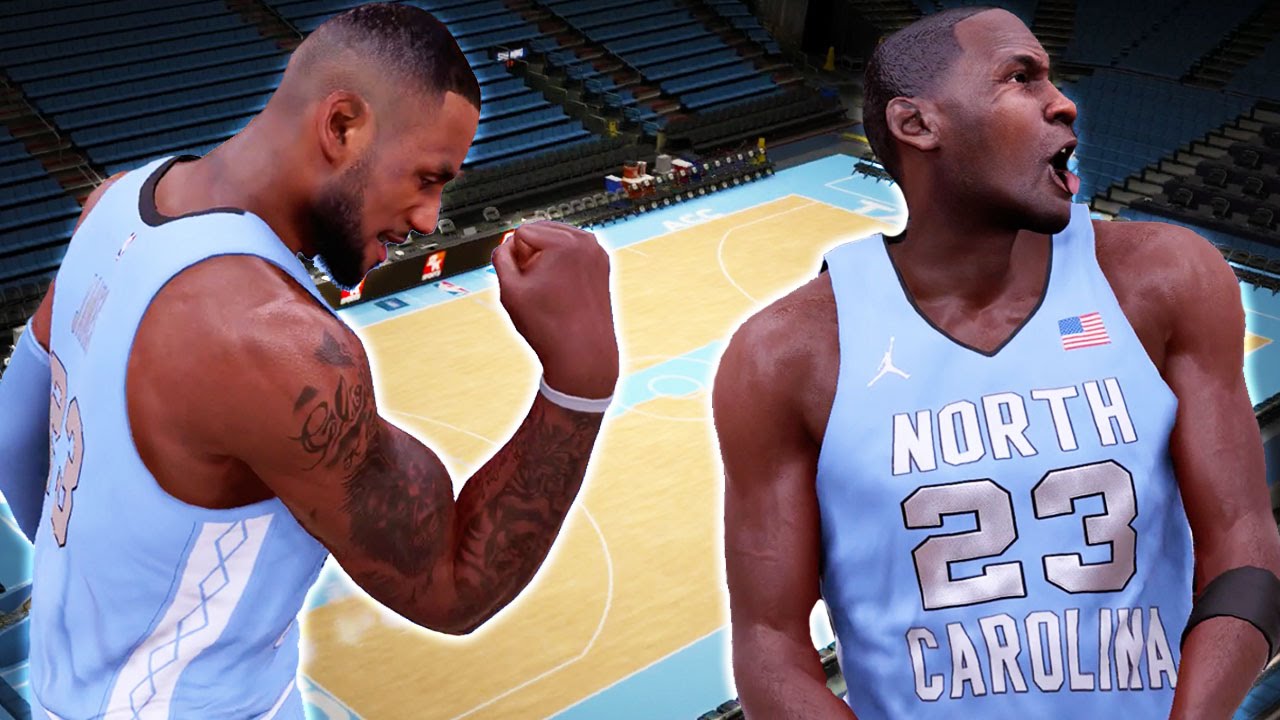 NBA 2k16 My Team Gameplay Ep. 1 - How to Create UNC Tar Heels! Custom Uniforms & Dean Dome Stadium