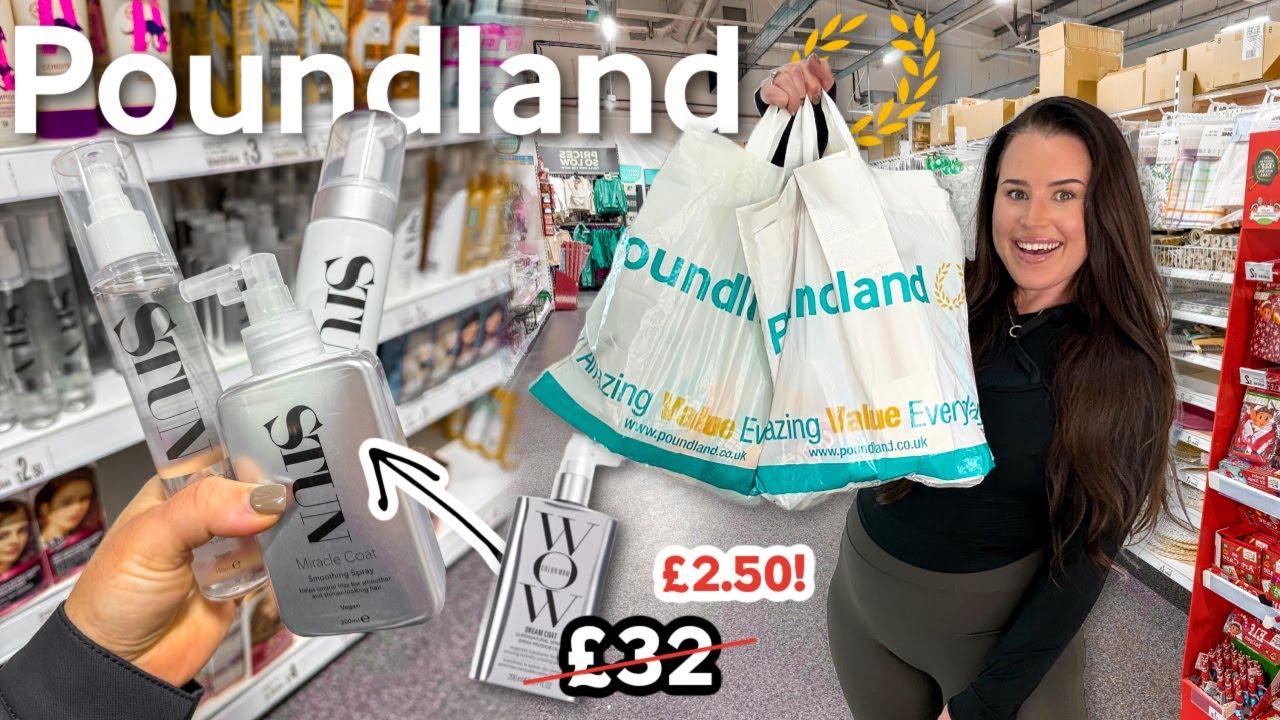 Some BIG dupes in POUNDLAND..! | POUNDLAND SHOP WITH ME 2024