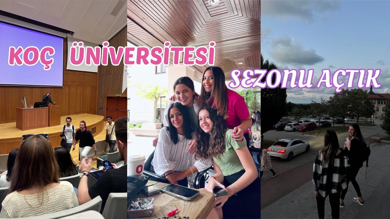 KAMPÜSE HIZLI BİR DÖNÜŞ YAPTIK! | Koç Üniversitesi Oryantasyon + Okulun İlk Günü  #vlog