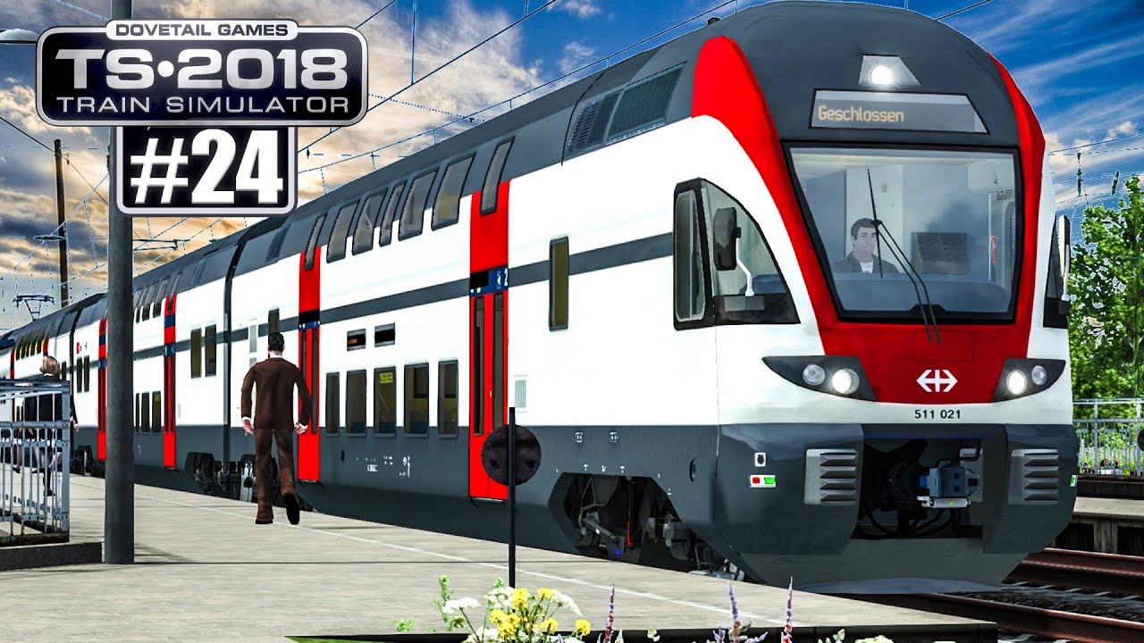 TS 2018: In der SCHWEIZ mit dem SBB RABe 511 auf der SBB Route 1 | Train Simulator 2018 #24 deutsch