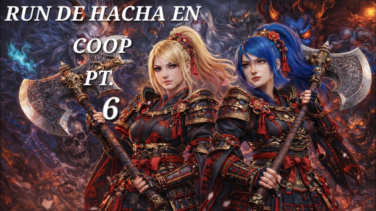 NIOH 3 RUN DE HACHA CON LAS GRITONAS  PT.6