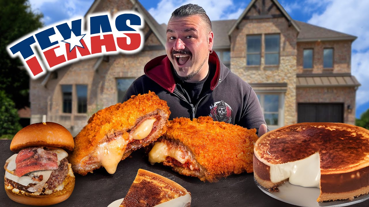Cocinando en TEXAS Cachopo de Brisket , Burgers y Tarta de queso y PASO ESTO...NO CLICKBAIT