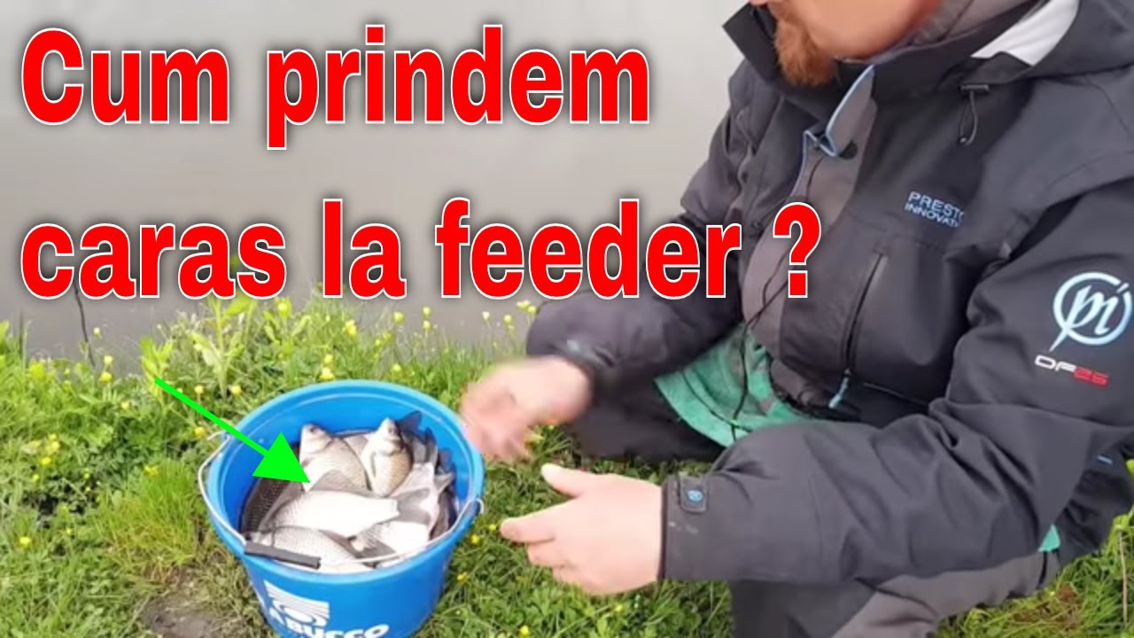 Pescuit la Feeder dupa Caras cu Ilie Daniel