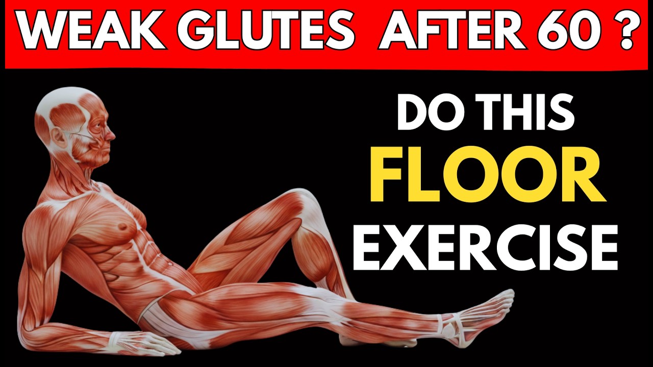 Older Adult: This 3 Minute Floor Exercise Builds Stronger Glutes