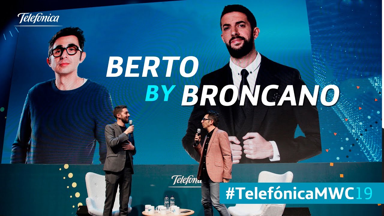 El cómico Berto Romero entrevistado por David Broncano (La Resistencia) en el #MWC19