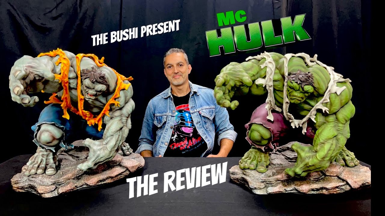 Custom Hulk statue 1/4 scale Mcfarlane style