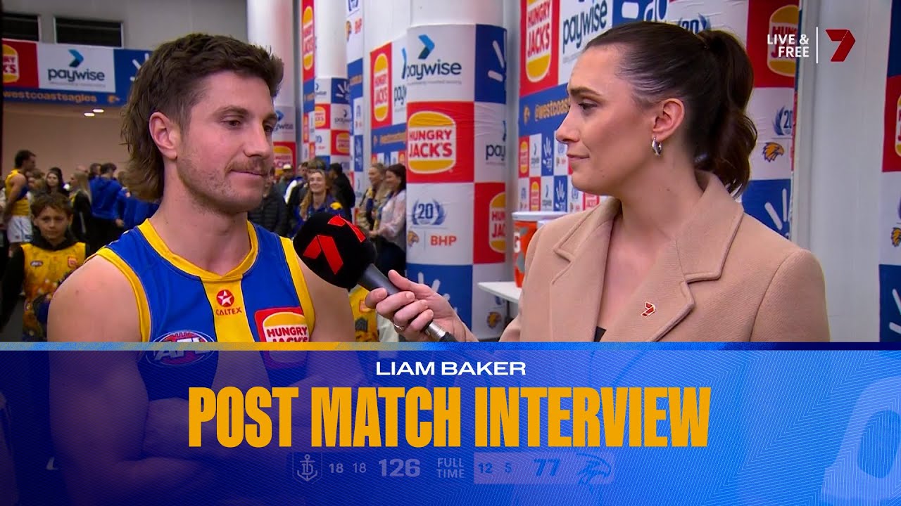 Baker post-match v Dockers