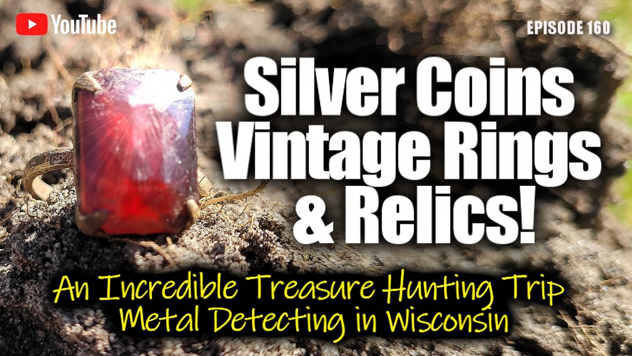 WOW! | Silver Coins Vintage Rings and Relics | A Treasure Hunting Trip Metal Detecting in Wisconsin
