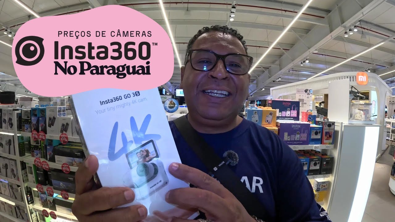 ONDE ENCONTRAR CÂMERAS DE AÇÃO INSTA 360 NO PARAGUAI EM 2026