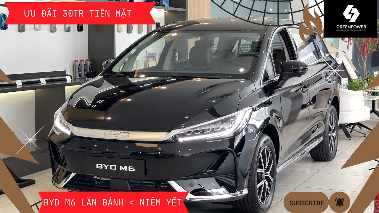 BYD M6 - Ưu đãi hấp dẫn nhất từ lúc ra mắt trong đầu 3/2026