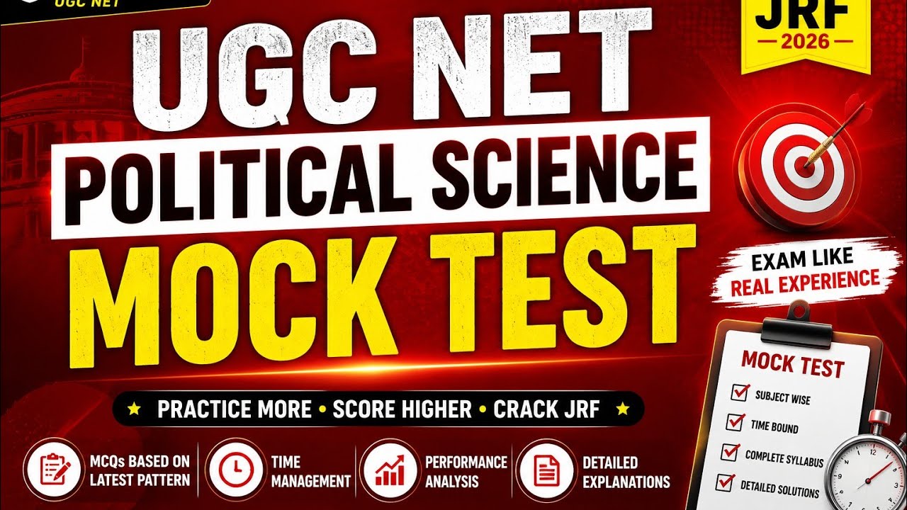#ugc NET // CUET //Political science UGC NET MINI MOCK TEST 