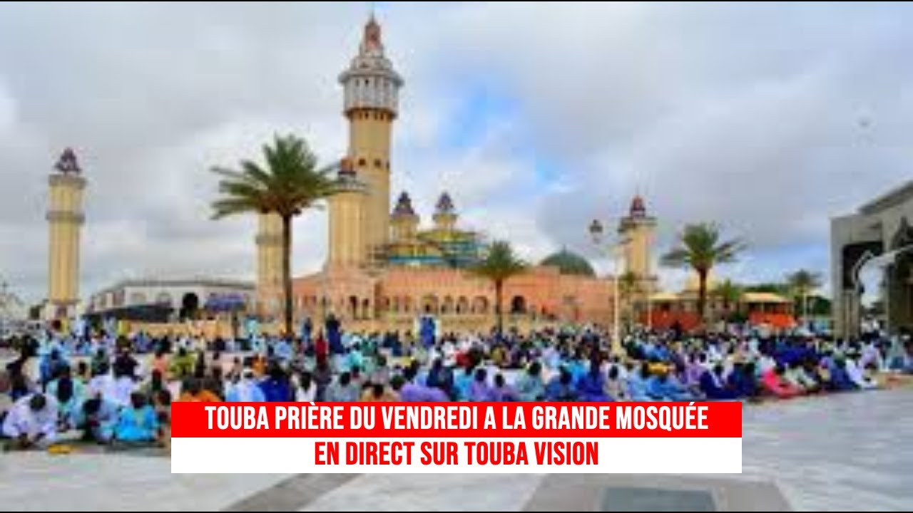 🔴En Direct Touba Pri&egrave;re du Vendredi A la Grande Mosqu&eacute;e de Touba 9 Ramadan 1447H 27 FEV 2026