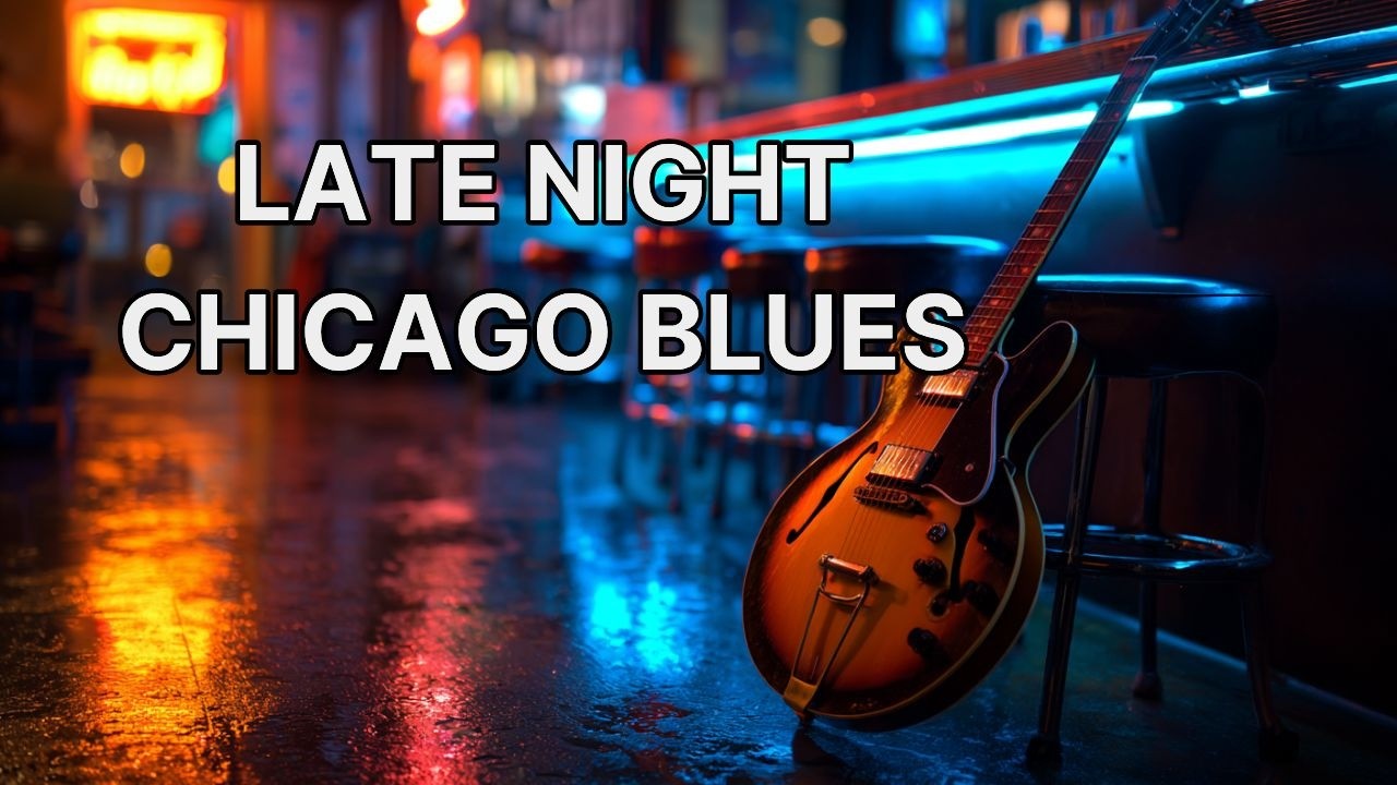 Midnight Chicago Blues | Slow Burn After Dark 🔥