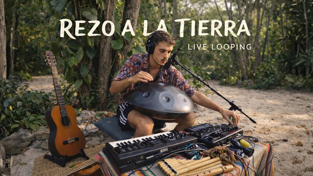 " Rezo a la Tierra " - Janax Pacha - Tribal Live Looping - rc 505