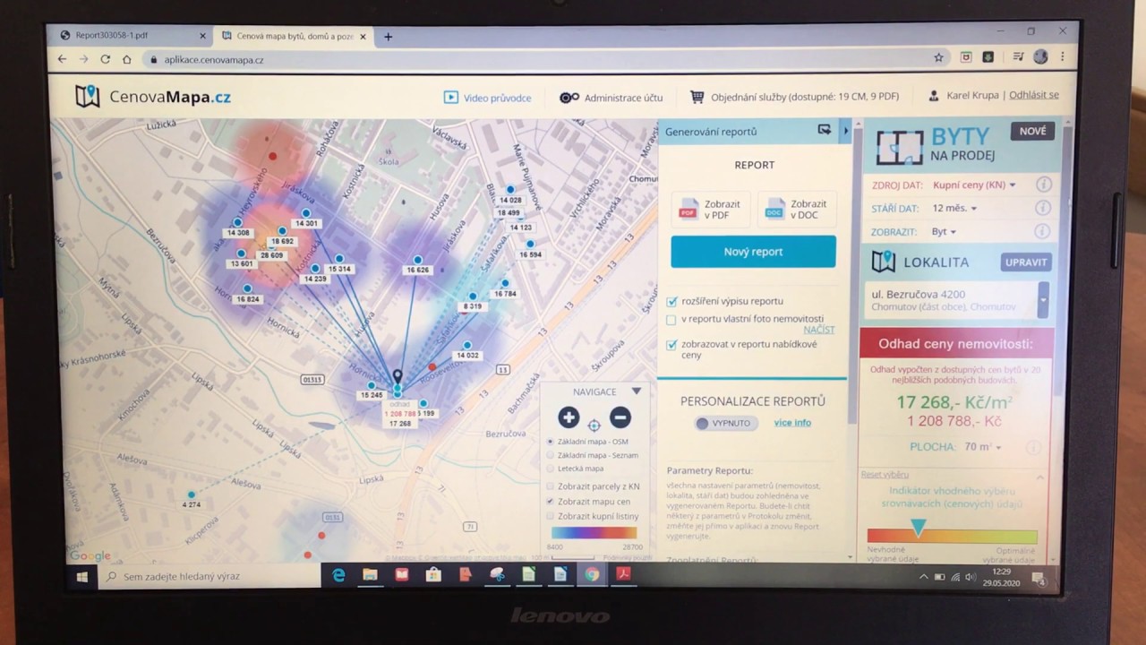 K čemu slouž&iacute; cenov&aacute; mapa? | Karel Krupa realitn&iacute; makl&eacute;ř RE/MAX