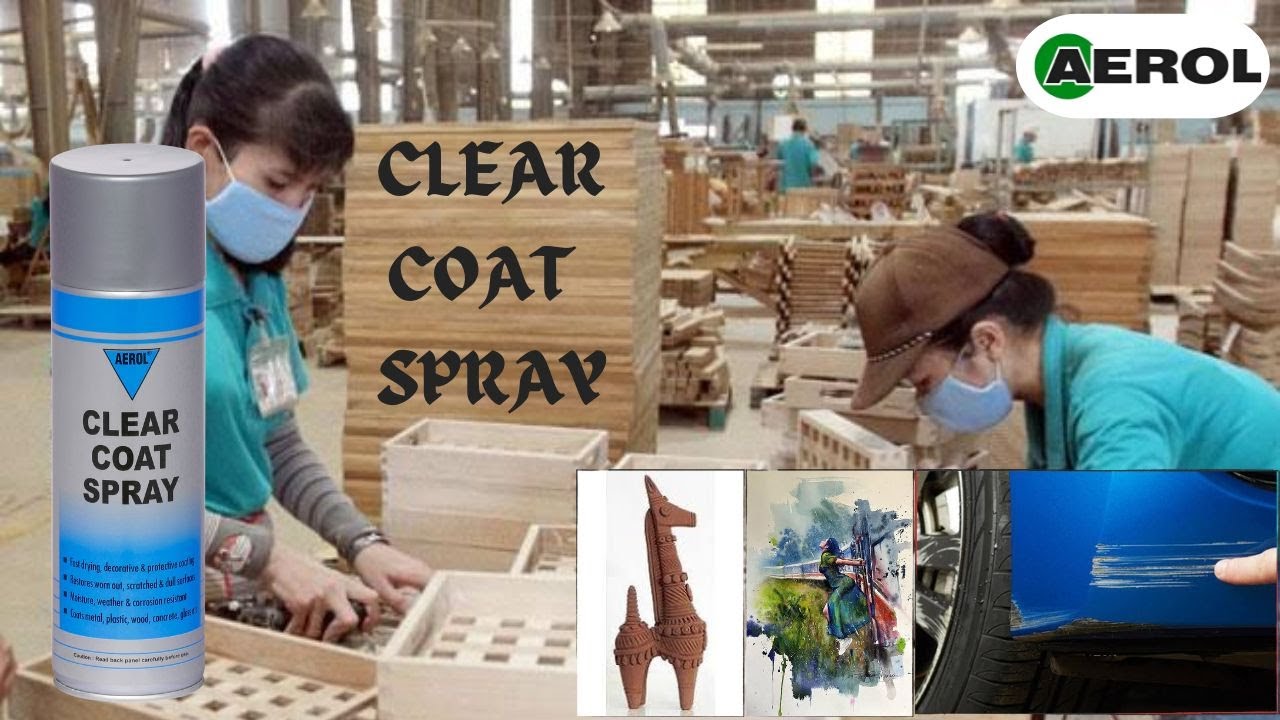 Aerol® Clear Coat Spray, Grade 3090 (300g/418ml)