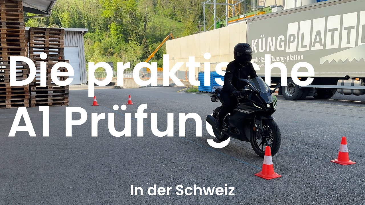 Die praktische A1 Motorradpr&uuml;fung in der Schweiz | Einfach erkl&auml;rt