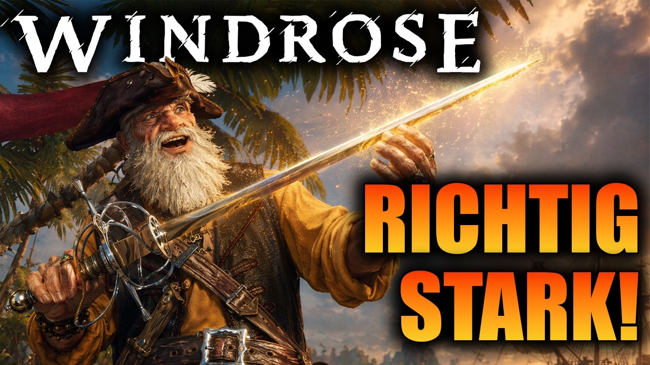 Dieses Rapier zerst&ouml;rt ALLES! 🩸 Rapier-Build in Windrose erkl&auml;rt!