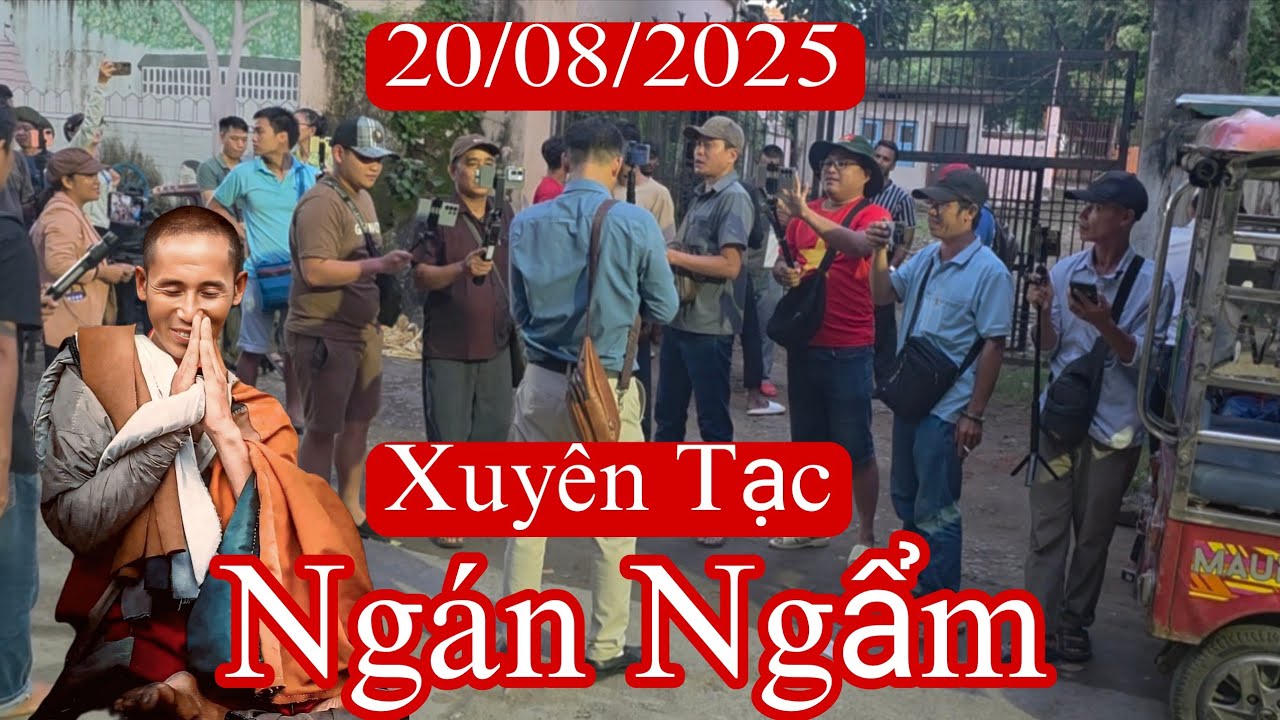 Sáng sớm 20/8 ngán ngẩm cái cảnh xuyên tạc này nơi tu tập sư Minh Tuệ 