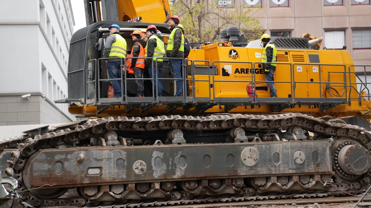 One of the Largest Demolition Excavators in the World