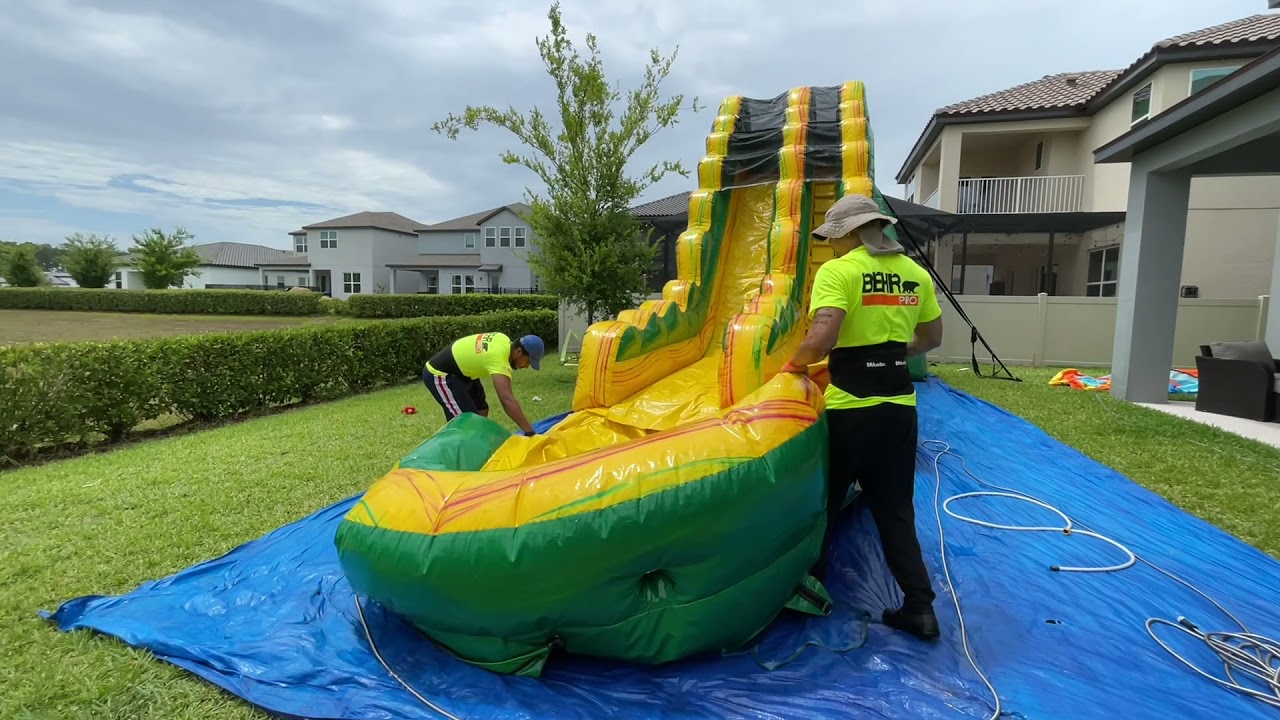 Bounce house business inflatable waterslide - June 7, 2021