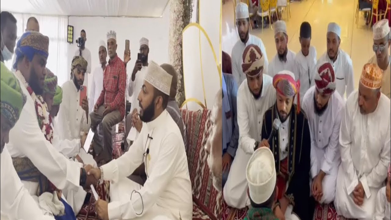 HARUSI YA MOHAMED SHEIKH JEYLANI NA ALI OMAR SHARIF MOMBASA 24 March 2022