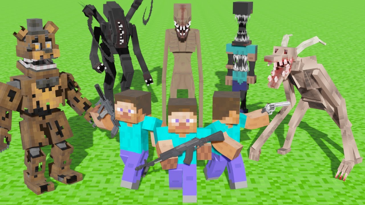 We Hunted Minecraft's Scariest Monsters