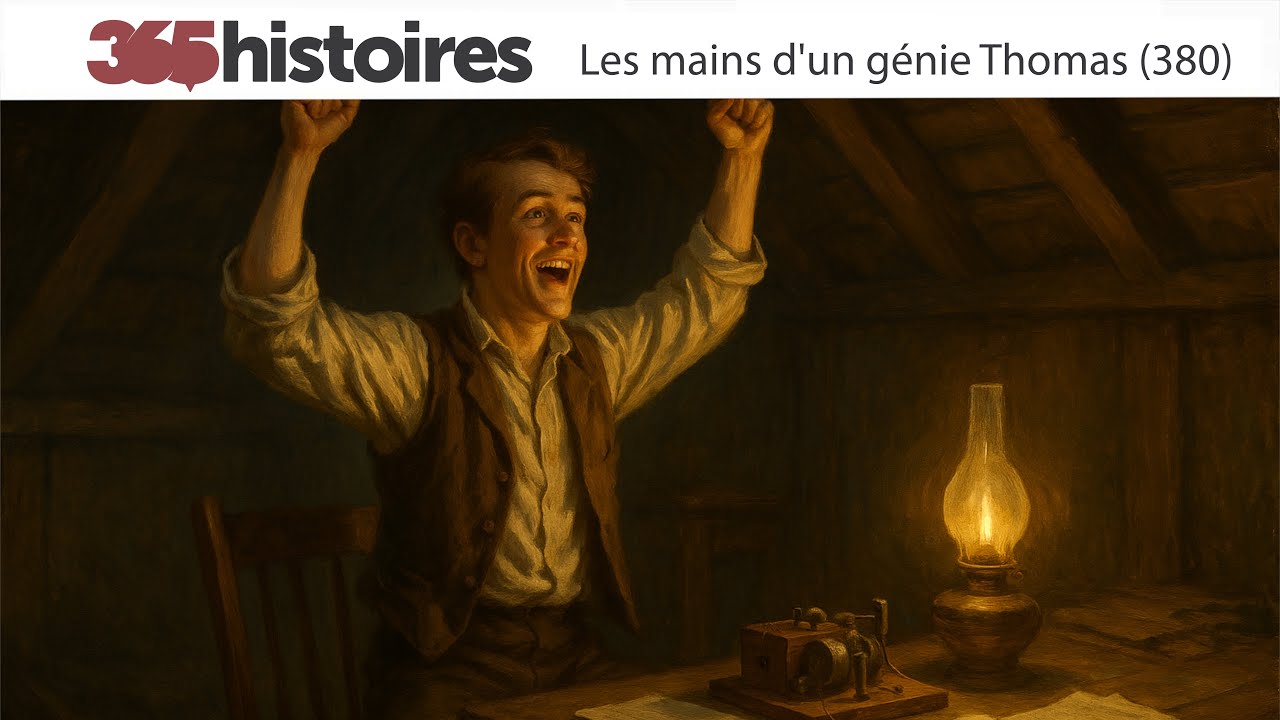 Les mains du génie Thomas Edison. Comment Edison a échoué 1000 fois avant d’éclairer le monde N°380.