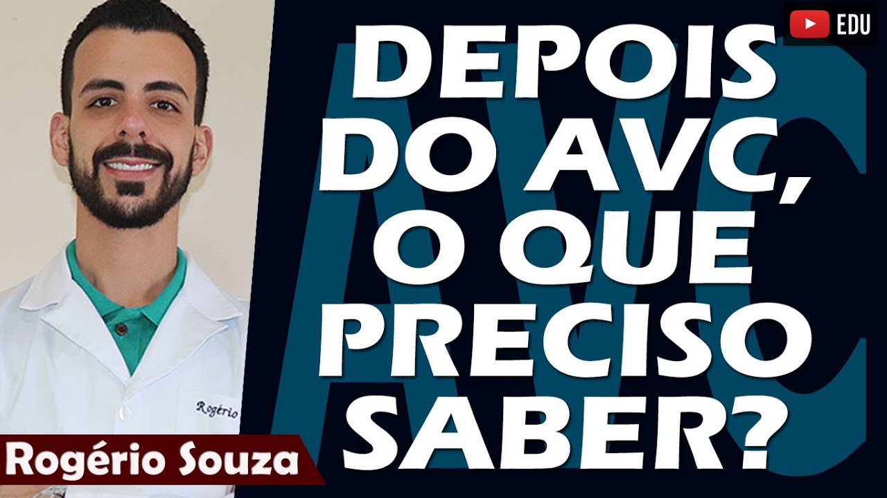 Palestra: SE VOCÊ TEVE AVC, ASSISTA ESSE VÍDEO - Prof. Me. Rogério Souza
