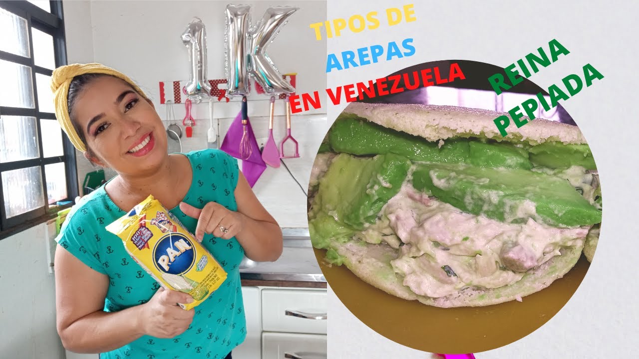 COMO HACER LA AREPA REINA PEPEADA. AREPA VENEZOLANA