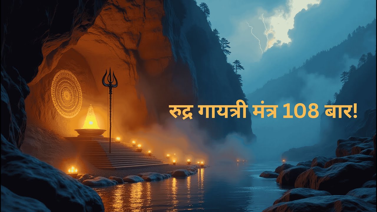 🔱 रुद्र गायत्री मंत्र | Rudra Gayatri Mantra 108 Times | Powerful Shiva Chant