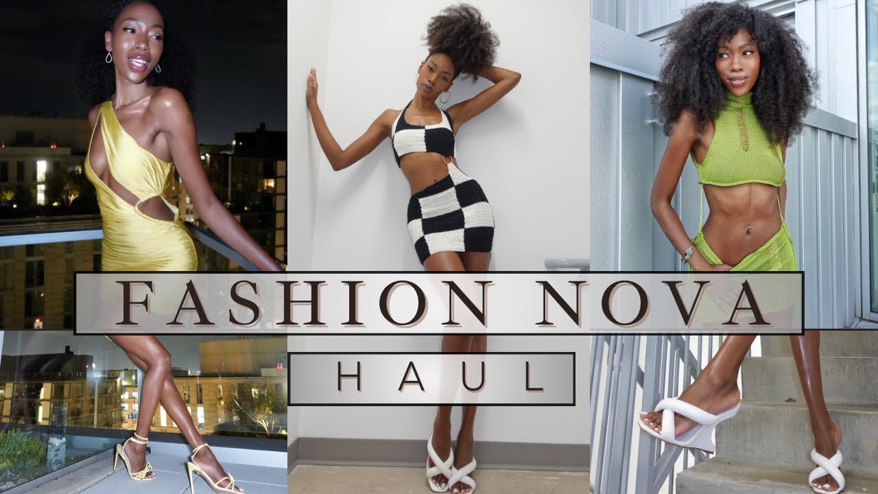 Summer Fashion Nova Haul 2023| Try on Haul! Skirt Sets, Crop Tops, Dresses & Heels