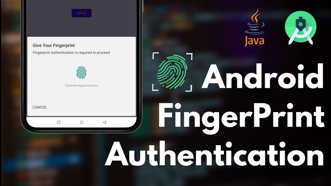 How to add Fingerprint Authentication | Android Tutorial | API 23+