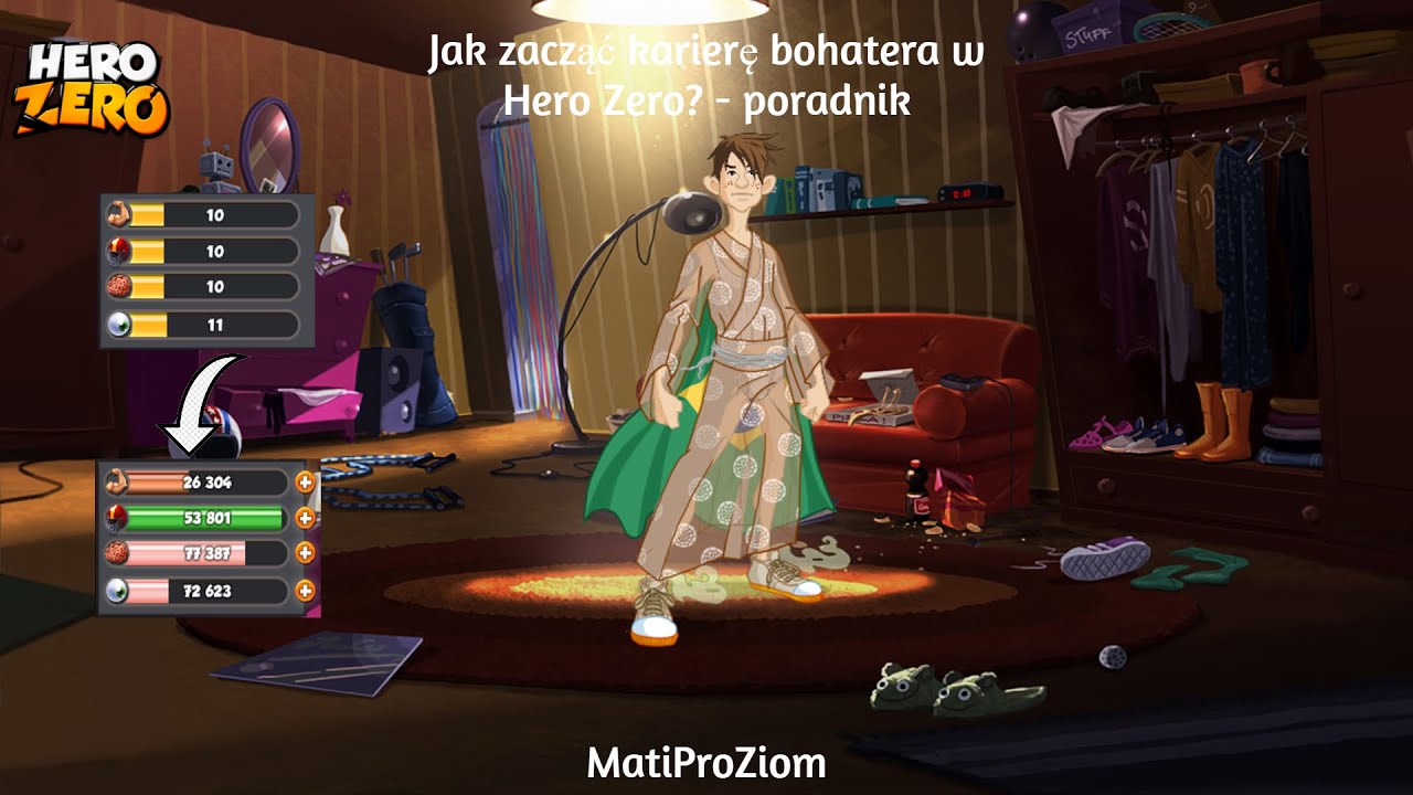 Jak zacząć karierę bohatera w Hero Zero? - Poradnik dla początkujących graczy