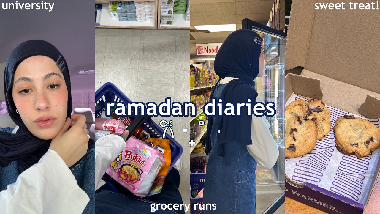 ramadan diaries ep. 6 | school day, shopping haul, wave to earth package etc...
