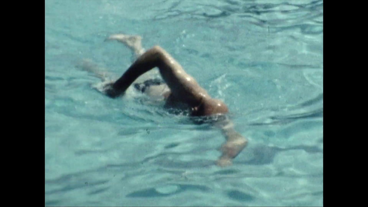 Dad (Alfred Gordon) Swimming