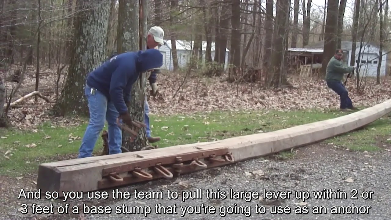 Stump Puller Demo & Explanation