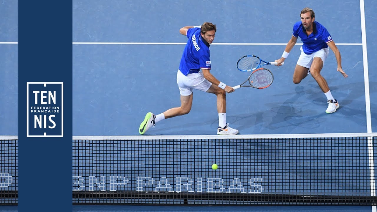 Coupe Davis 2018 - France / Espagne - Les highlights de Mahut-Benneteau vs Lopez-Granollers ! | FFT
