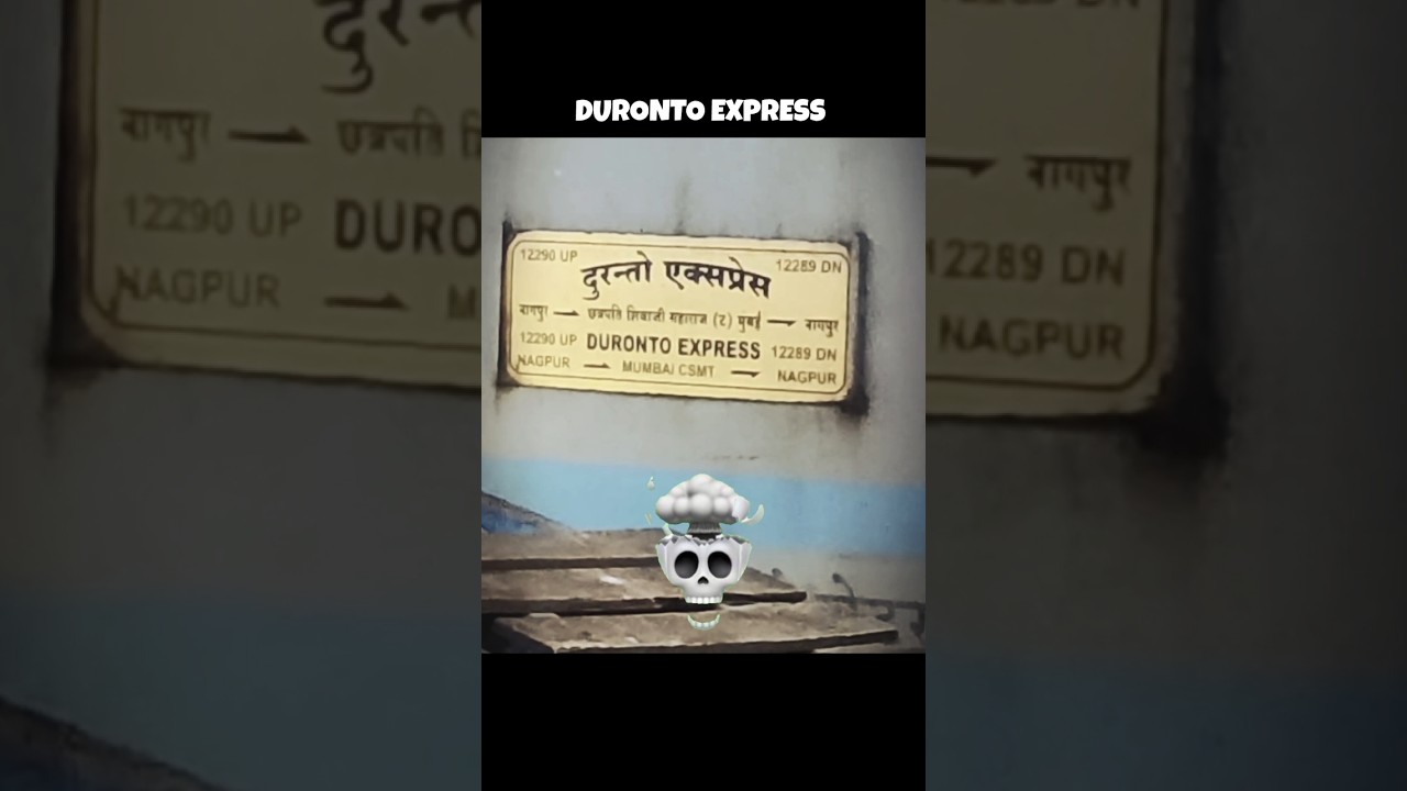 ​"Duronto Express: 10000+ Aura! 🚄💀"