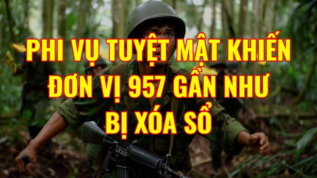 PHI VỤ TUYỆT MẬT KHIẾN ĐƠN VỊ 957 GẦN NHƯ BỊ XÓA SỔ | Hồi Ký Miền Nam VN